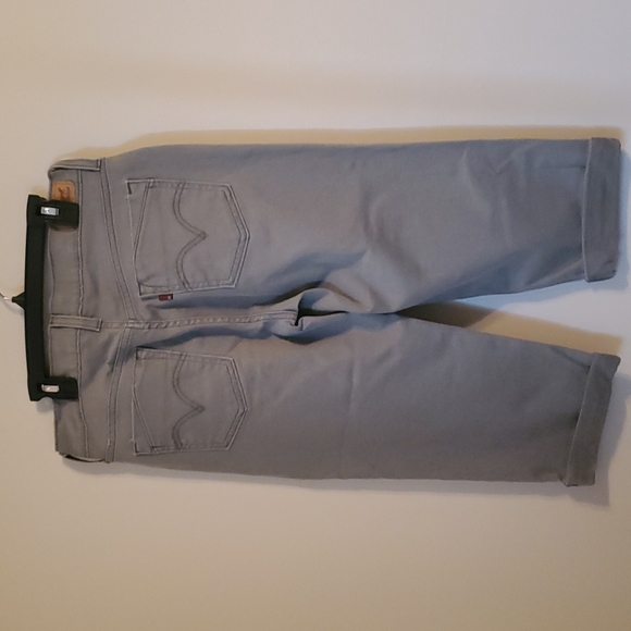 Levi brand military green cropped jeans. HOST Pick! - Picture 4 of 4